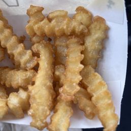 Bummer overcooked fries