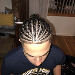 Ground Zero Salon - Men braids