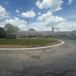Regional Health Systems - Front view of the Merrillville Care Center building.