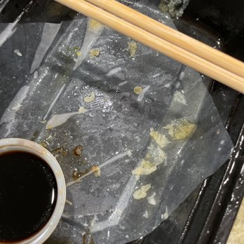 Silver Sake - Tempura grease. - Sushi Bars Near Me - Carmichael, California Silver Sake - Tempura grease. - Sushi Bars Near Me - Carmichael, California