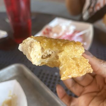 Boricua Soul - Sweet potato cheesecake empanada - Soul Food Near Me - Durham, North Carolina Boricua Soul - Sweet potato cheesecake empanada - Soul Food Near Me - Durham, North Carolina