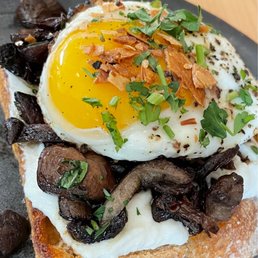 Seacoast Mushroom Toast