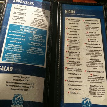Sushi Pier - The right side and the appetizers are on the all you can eat menu. - Sushi Bars Near Me - Reno, Nevada Sushi Pier - The right side and the appetizers are on the all you can eat menu. - Sushi Bars Near Me - Reno, Nevada