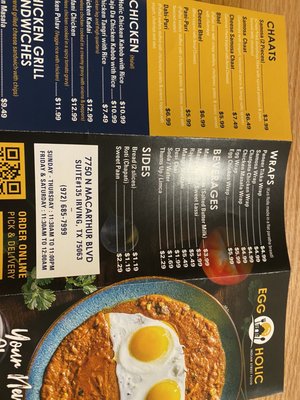 Menu photo 8 Eggholic Irving, TX