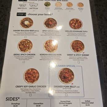 ONGI - Menu - Korean Near Me - New York, New York ONGI - Menu - Korean Near Me - New York, New York