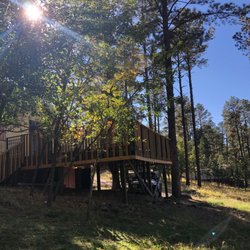 Ruidoso Land Surveying - Cabin area to be surveyed.