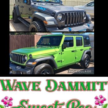 Farrar Decals and Designs - Top pic is my 1st Jeep w/ the decals that Farrar Decals and Designs made. The bottom is my new Jeep with pics of the new decals. - Auto Customization Near Me - Lowell, Michigan