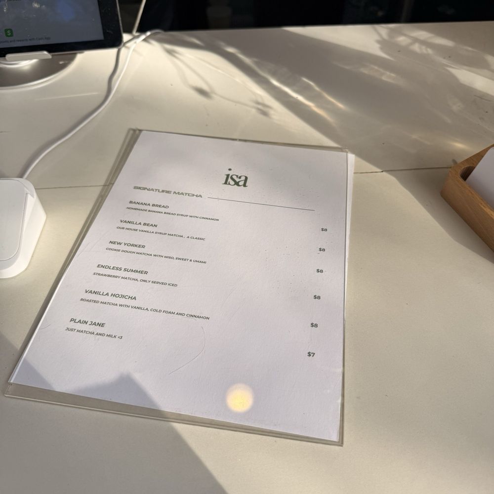 Menu Menu