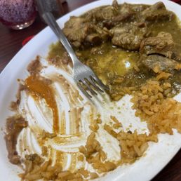 Pork with green Chile Pork with green Chile