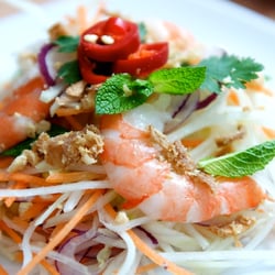 Crunchy Papaya Salads