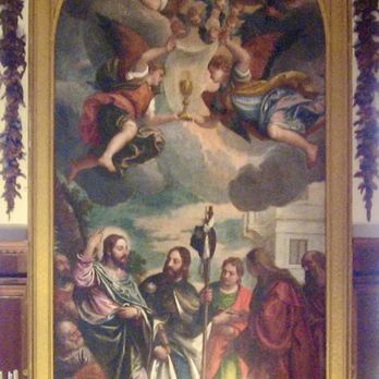 Burghley House - Chapel Altarpiece by Paolo Veronese. - Landmarks & Historical Buildings Near Me