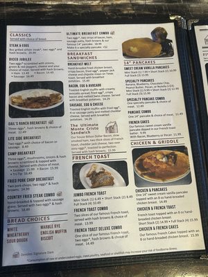 Menu photo 3 Billy Gail’s - Branson Branson, MO