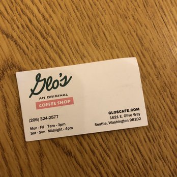 Glo's - Phone number, remember to call to get on the list - Breakfast & Brunch Near Me - Seattle, Washington Glo's - Phone number, remember to call to get on the list - Breakfast & Brunch Near Me - Seattle, Washington