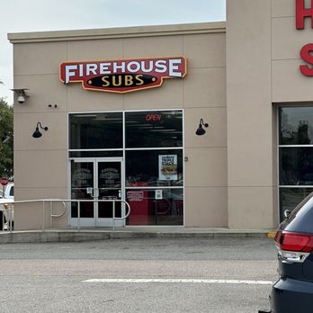 Firehouse Subs - a car parked in front of the store - Fast Food Near Me - Eustis, Florida Firehouse Subs - a car parked in front of the store - Fast Food Near Me - Eustis, Florida
