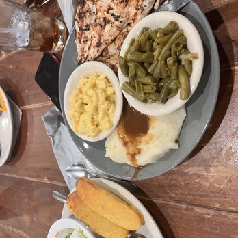 Ramsey's Diner - Lexington - Yogurt chicken, green beans and mashed potatoes. - Southern Near Me - Lexington, Kentucky