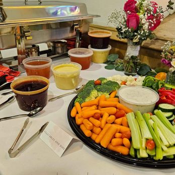 Gentile's Bakery - Catering & Deli - a platter of vegetables and dips - Delis Near Me - Parma, Ohio