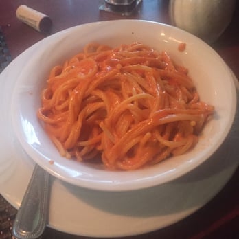 Positano - Side of spaghetti with vodka sauce that came with chicken parm - Pizza Near Me - Wayne, New Jersey