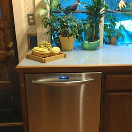 Sparkling kitchen, even my 1908 woodwork and floors