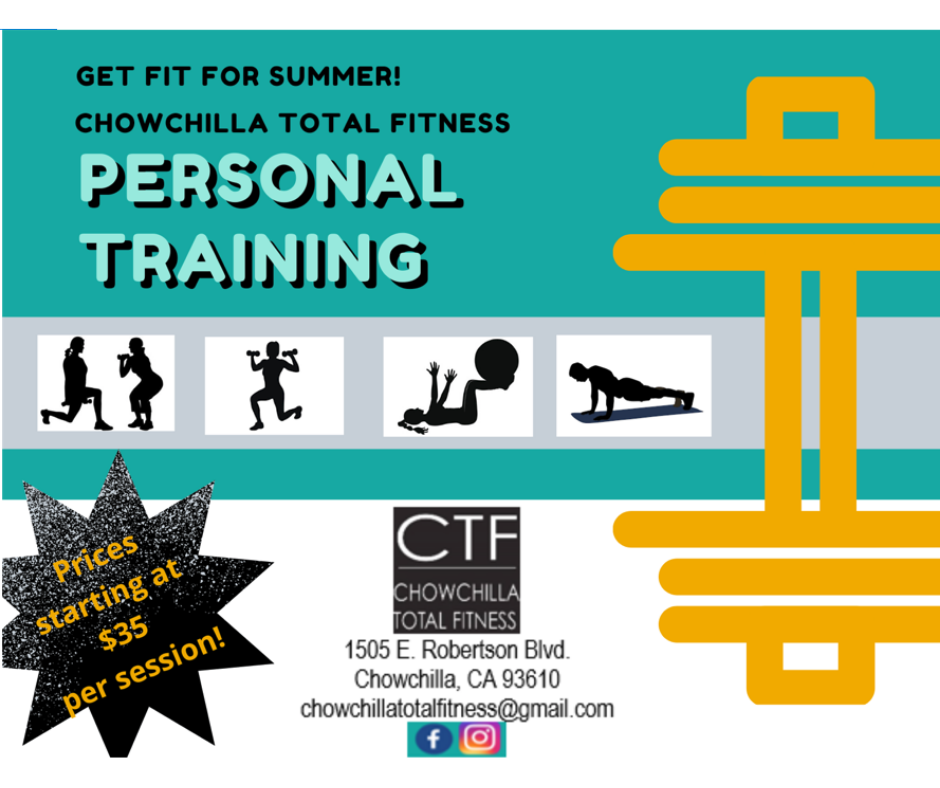 Chowchilla Total Fitness Logo