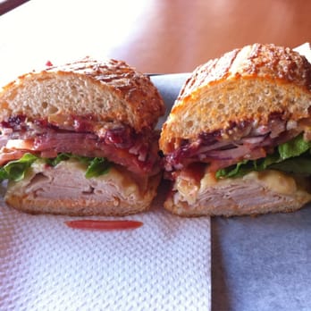 Lou's Cafe - Turkey cranberry on Dutch crunch - Coffee & Tea Near Me - San Francisco, California