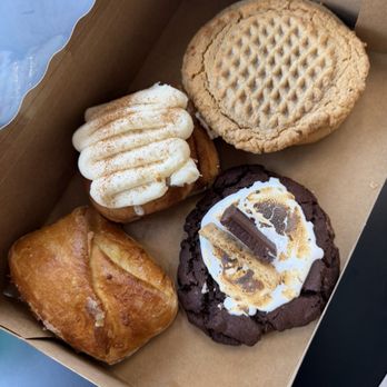 Rise N Brew - Picked up these yummy treats to share with friends... - Coffee & Tea Near Me - Turlock, California