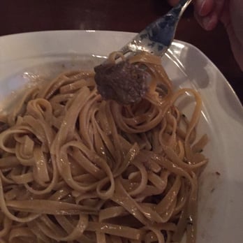 Parea Restaurant - The one piece of beef in my "beef stroganoff". Def not worth the $18 they charged for it. - New American Near Me - Valparaiso, Indiana