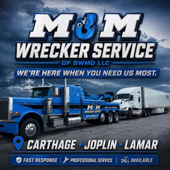 M & M Wrecker Service - Towing Near Me - Carthage, Missouri M & M Wrecker Service - Towing Near Me - Carthage, Missouri
