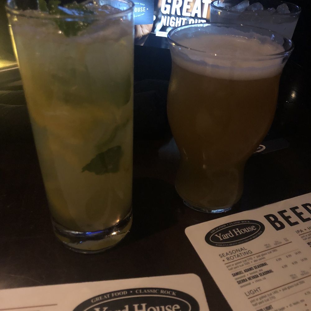 Yard House - Pineapple Express and Belgian White - New American Near Me - Carlsbad, California Yard House - Pineapple Express and Belgian White - New American Near Me - Carlsbad, California