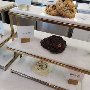 Batch & Box - Del Mar - The classic chocolate chip cookie, the coco on a chocolate peanut butter chip cookie and the sugar your classic sugar cookie with icing - Bakeries Near Me - San Diego, California Batch & Box - Del Mar - The classic chocolate chip cookie, the coco on a chocolate peanut butter chip cookie and the sugar your classic sugar cookie with icing - Bakeries Near Me - San Diego, California