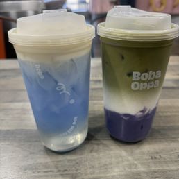 Sky High and Ube Matcha Sky High and Ube Matcha