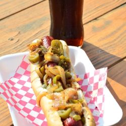 Taqueria el Arado - Sausage Footlong super delicious recommended