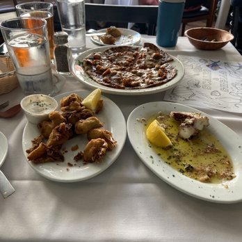 Scales & Shells - Fried artichoke hearts, grilled octopus, and clam pizza. - Seafood Near Me - Newport, Rhode Island Scales & Shells - Fried artichoke hearts, grilled octopus, and clam pizza. - Seafood Near Me - Newport, Rhode Island