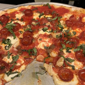 Rubirosa - Large Rubirosa Supreme Pizza - Italian Near Me - New York, New York