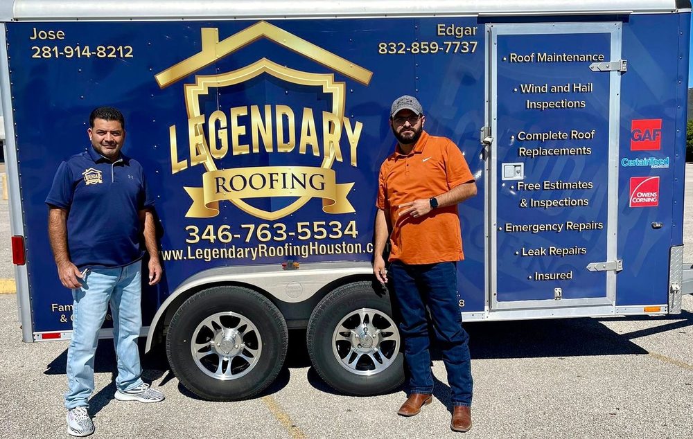 Slide of Legendary Roofing Houston