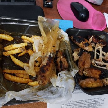 Wing King Cafe - My fries were soggy in the sauce from 5 mins down the road from restaurant. My wings were oily and under cooked. - American Near Me - Charlotte, North Carolina