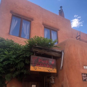 The Pink Adobe - Outside - New Mexican Cuisine Near Me - Santa Fe, New Mexico