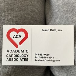 Academic Cardiology Associates - The card of the cardiologist you don't want to see!