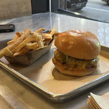 Chop House Burger - Chop house Bacon Cheeseburger and fries - Burgers Near Me - Dallas, Texas