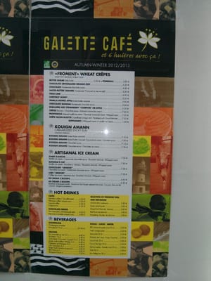 Menu photo 7 Galette Café Paris, 75
