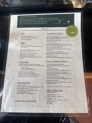 Menu photo 2 Grass Roots Kitchen Tarrytown, NY Menu photo 2 Grass Roots Kitchen Tarrytown, NY
