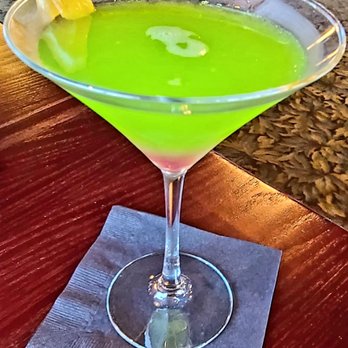 Gregory’s Steak & Seafood Grille - Melon ball martini - Seafood Near Me - Cocoa Beach, Florida