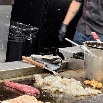 Fuego Hibachi - Don't eat here if you have a shrimp allergy. - Sushi Bars Near Me - Riverside, California Fuego Hibachi - Don't eat here if you have a shrimp allergy. - Sushi Bars Near Me - Riverside, California