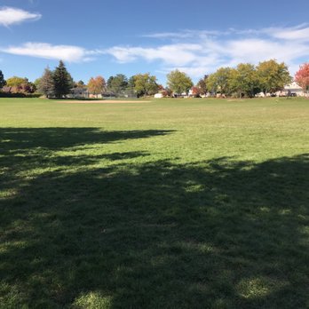 Buttercup Park - A painted soccer field and baseball way over yonder. - Parks Near Me - Sandy, Utah