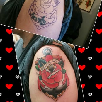 Black Lotus Tattooers - Coverup by Tyler. I love it! - Tattoo Near Me - Gilbert, Arizona Black Lotus Tattooers - Coverup by Tyler. I love it! - Tattoo Near Me - Gilbert, Arizona