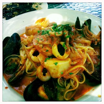 Piatti - Linguini Pescatora - Italian Near Me - La Jolla, California