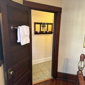 1913 Badin Inn - Bathroom entrance - Hotels Near Me - Badin, North Carolina
