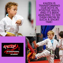 Kaizen International Black Belt Academy - transforming lives in positive ways!