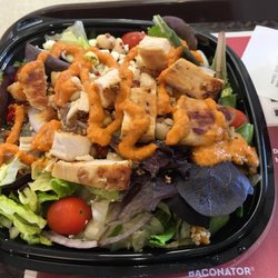Wendy's - Half Power Mediterranean salad - $5.19 with tax