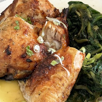 Kyma - Chicken with Horta - Seafood Near Me - Roslyn, New York