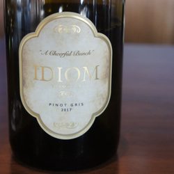 Clover Hill Wines - Closeup of Estate pinot gris 2017